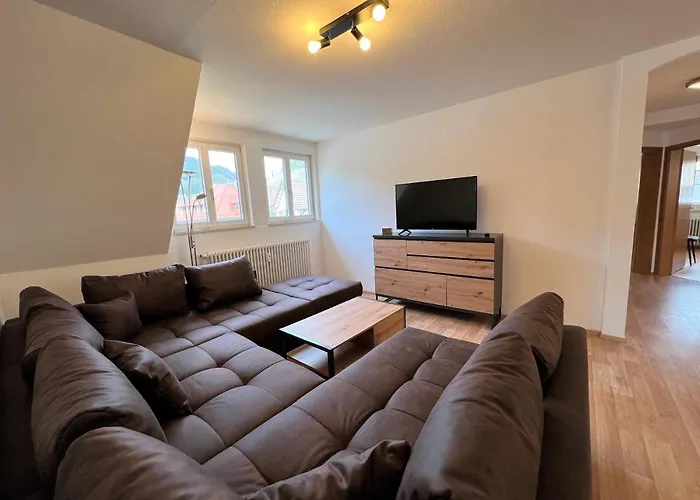 Ferienwohnung Kinzigblick - Balkon - Fuer Kinder - Mit Bettwaesche & Handtuecher